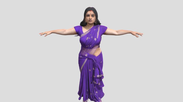 Saree3dmodel 3D Model