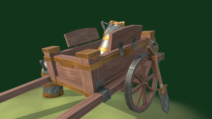 [Student Work] Dwarf Props 3D Model