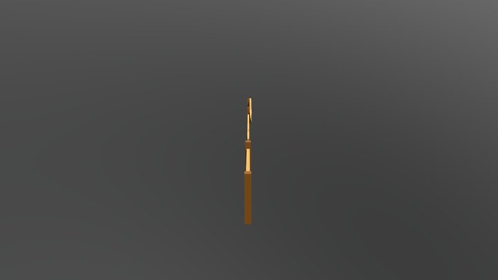 Wooden 3D Model