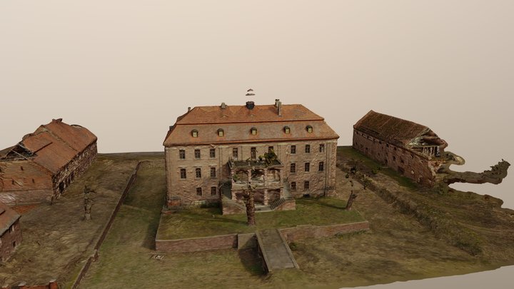 Pałac Sokolniki 3D Model