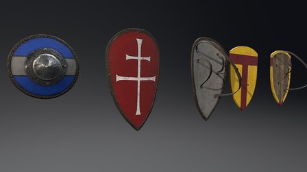 Shields 3D Model