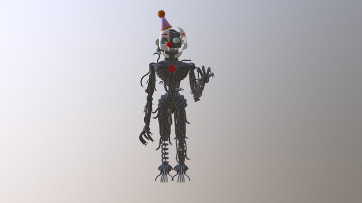 The blob (molten freddy, ennard) - 3D model by lucariomodel999  (@lucariomodel999) [d6398e9]