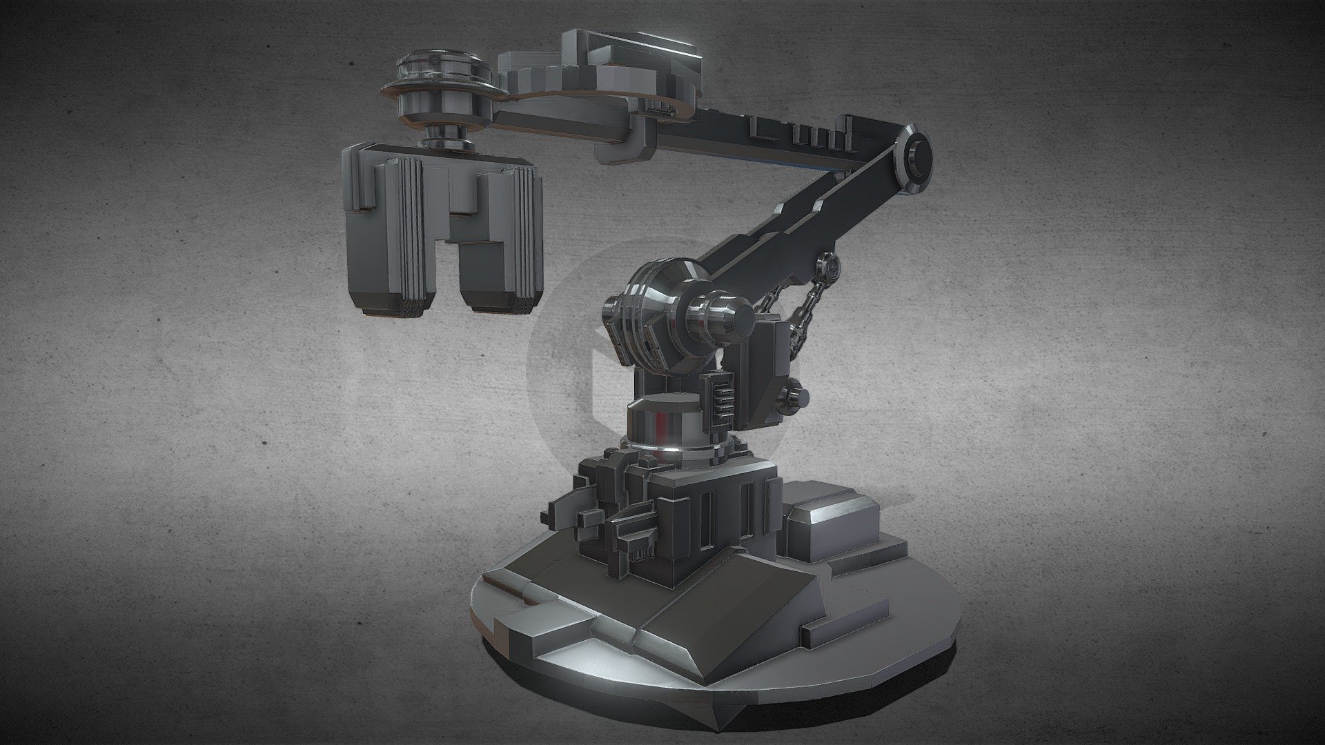 Robot Arm - Download Free 3D model by Eveston - Elite Big Speakerman ...