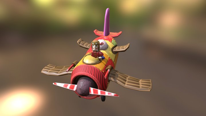Candy Bomber 3D Model