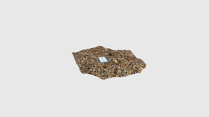 Pebbles at Cogden beach 3D Model