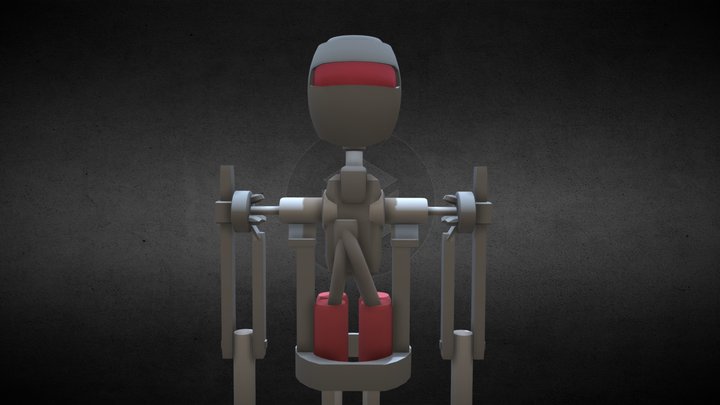 Chassis bot 3D Model