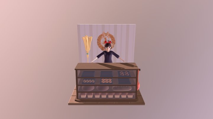 Kiki delivery service 3D Model