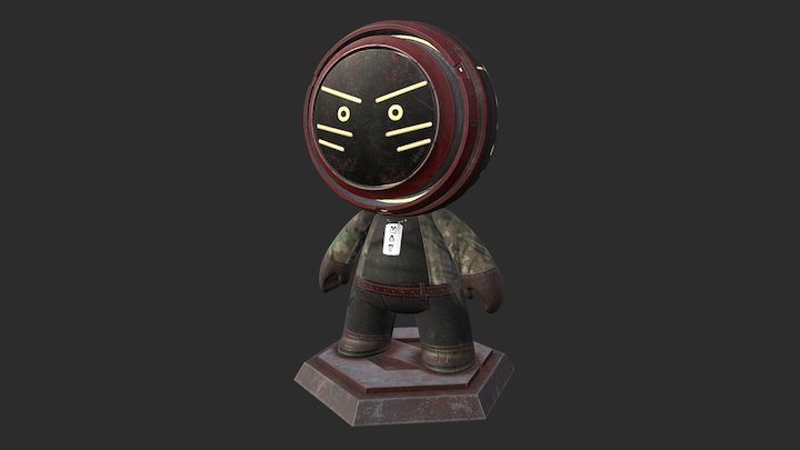 Meet Mat: The Rebel 3D Model
