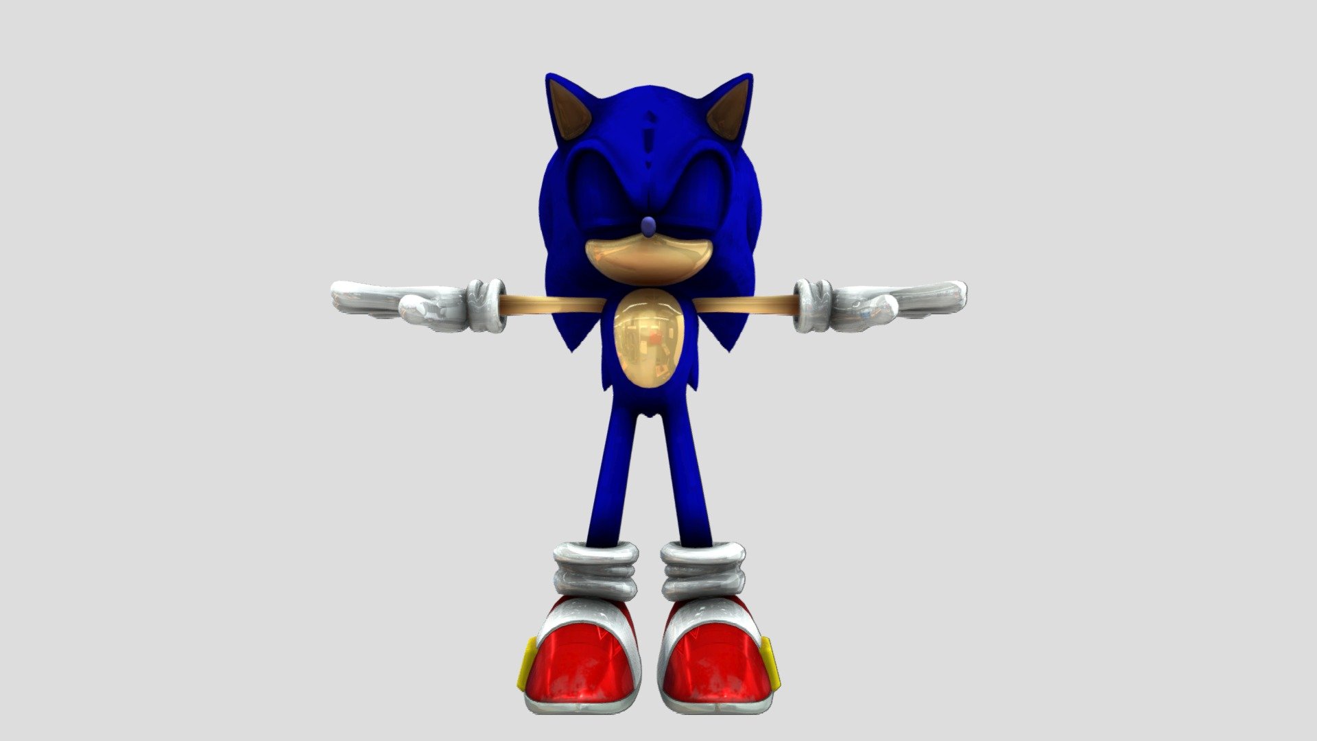 sonic-frontiers-v2-default-sonic - Download Free 3D model by Tails ...