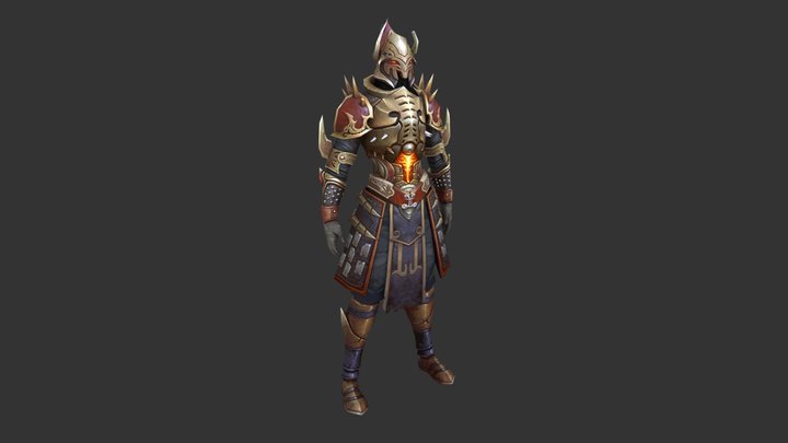 3-8 3D Model