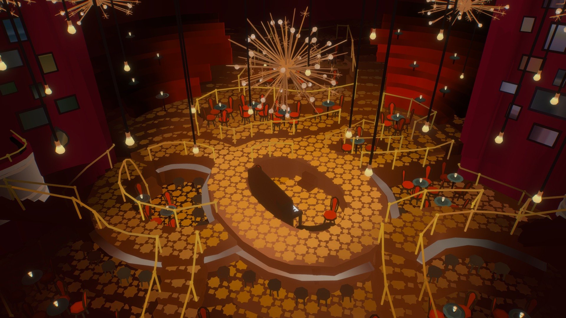 The Great Comet Stage