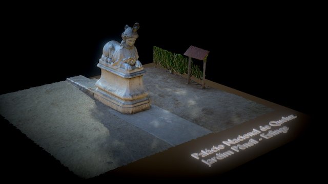 Palácio Nacional de Queluz / Jardim Pênsil 3D Model