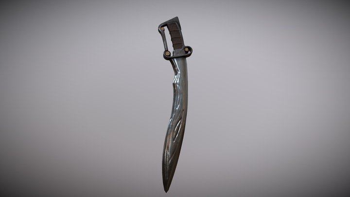 Ancient greek sword 3D Model