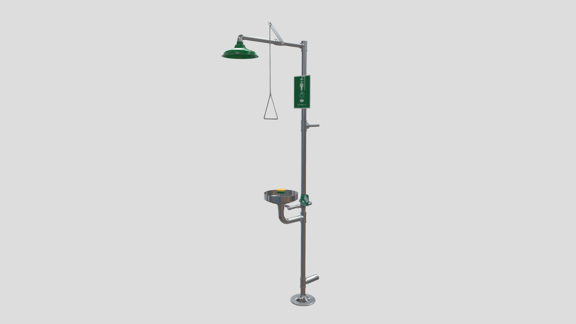 Emergency Shower Download Free 3D model by brunojoelsilva [e288a65