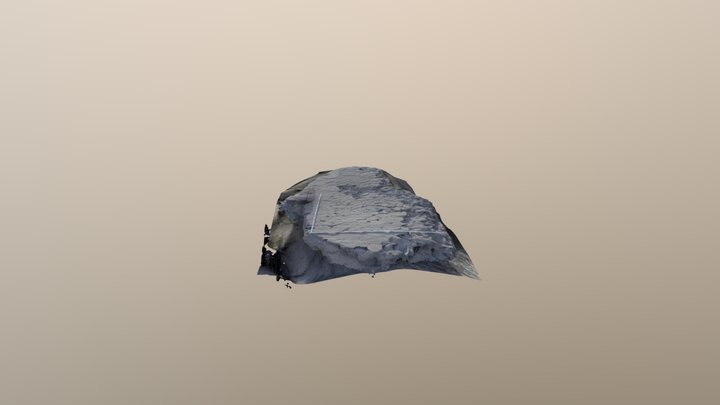 EZPONDA : Flysch slab surface degradation 3D Model