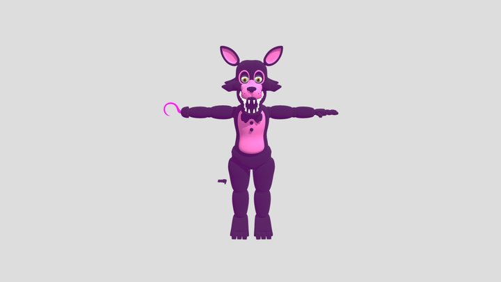 Toy Foxy 3D Model
