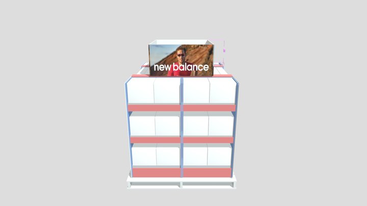 22_047_NewBalance_Pallet_SF_c4d 3D Model