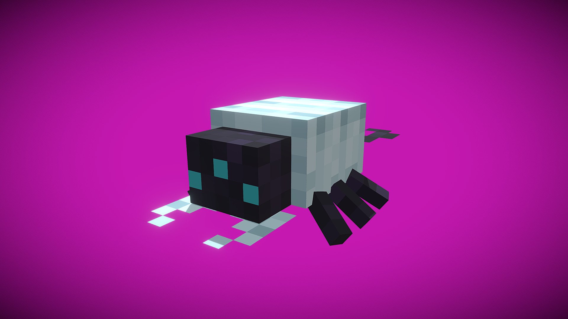 Minecraft Endermite Rigged | 3D model