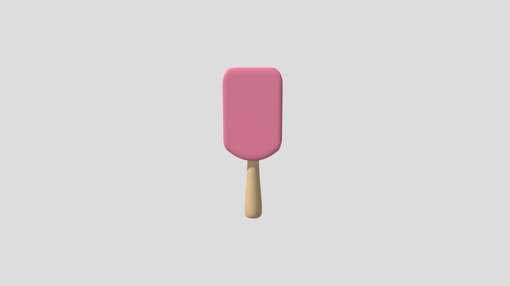 Smooth Popsicle 3D Model