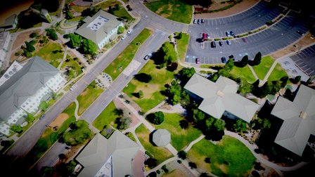 2015-6-24 Simpson College Larger Site Pix4DMesh 3D Model