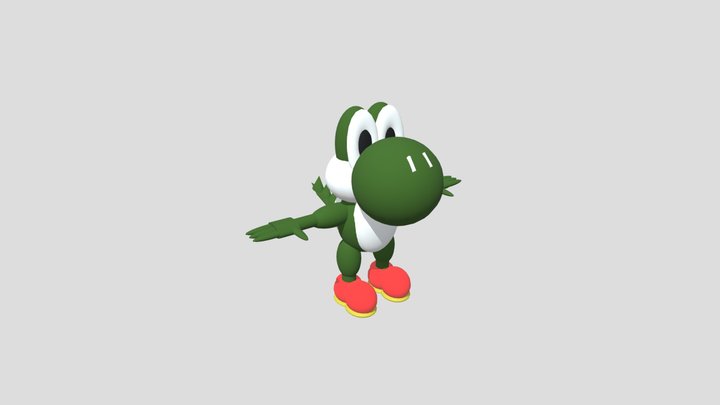 Yoshi 3D Model
