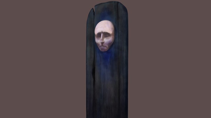 Beksinski Headstone 3D Model