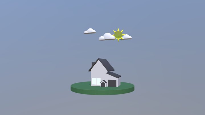 Rich House 3D Model