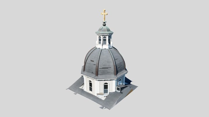 Saint Francis de Sales Seminary Dome 3D Model