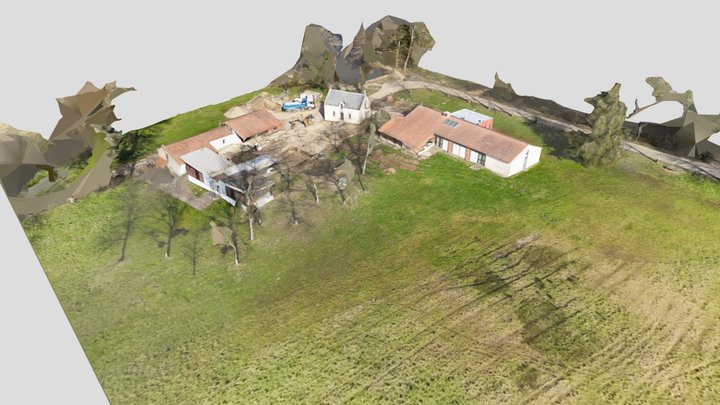 6 mars 25 - 4 Ferme Gournerie 3D 3D Model