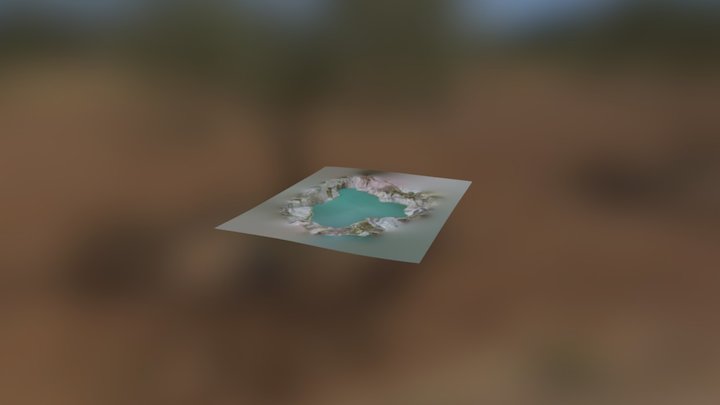 Whitehill Yeo Quarry Bathymetric Survey 3D Model