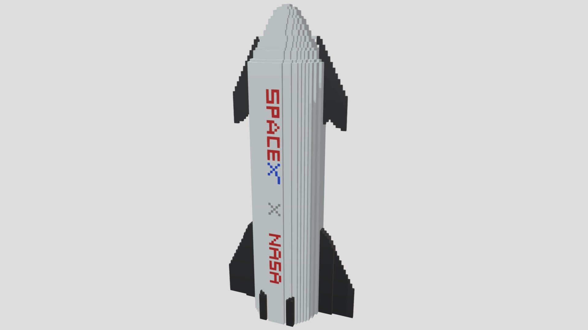 SpaceX Starship Download Free 3D model by _WonderBoy_ [e28cc89