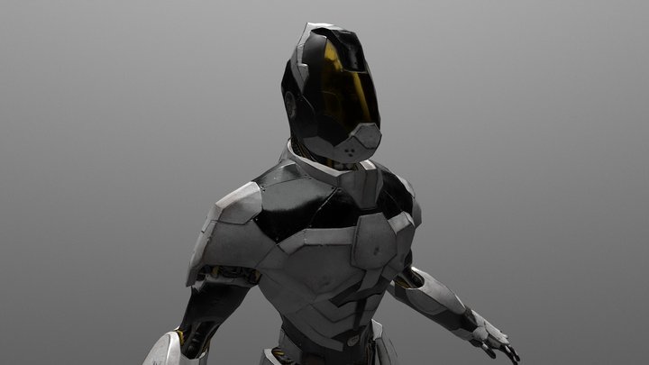 New Alien Engineer 3D Model
