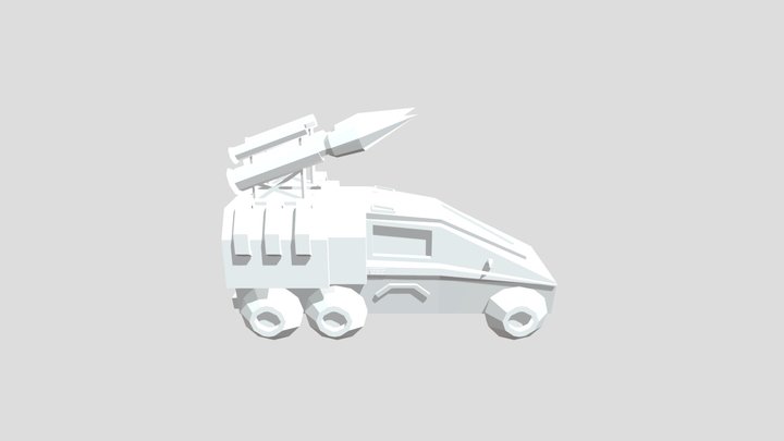 War Vehicle 3D Model
