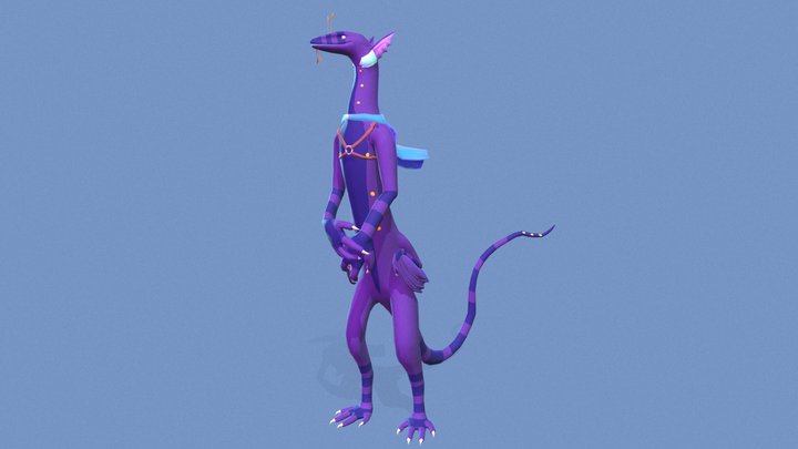 Furality Sylva Aroo 3D Model