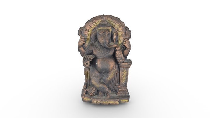 Leaning Ganesha – Free 3D Model STL