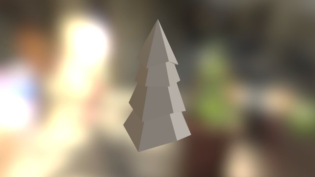 NewYears Tree (White) 3D Model