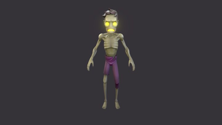 ZombieTest01 3D Model