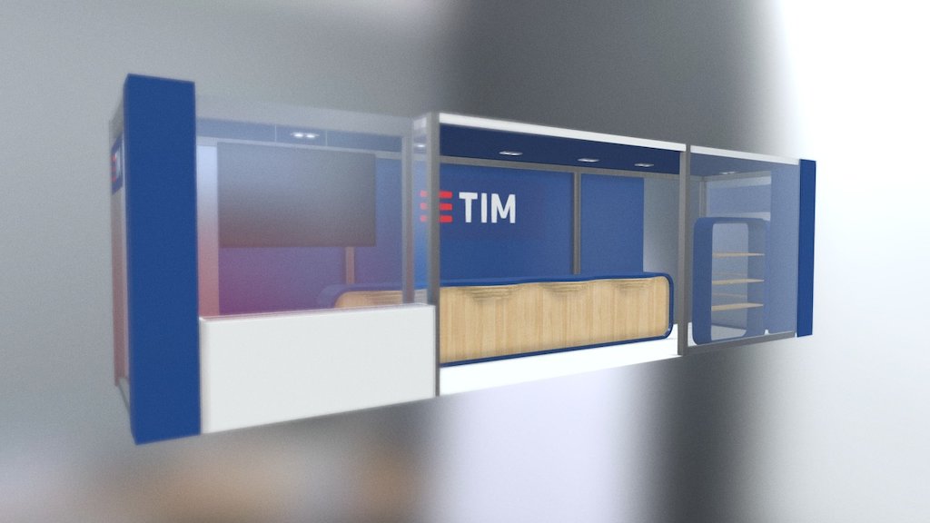 Negozio TIM - 3D model by JCCT [e2909a9] - Sketchfab
