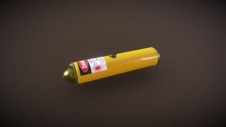 Laser pointer 3D Model