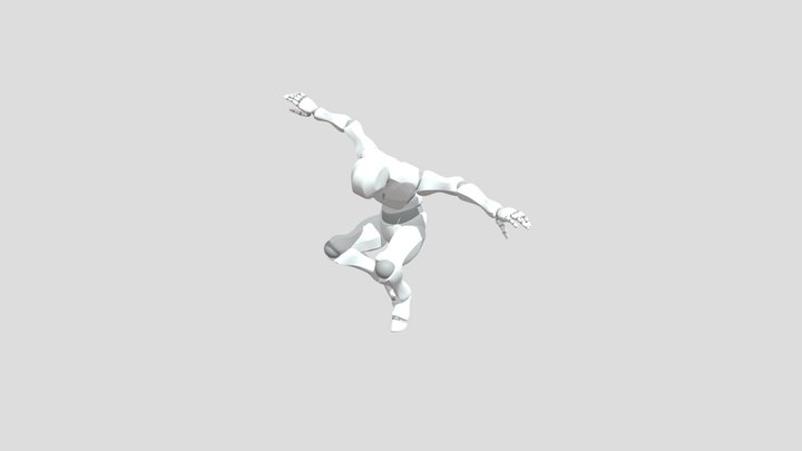 lead character rigged hatch – Modello 3D gratuito STL
