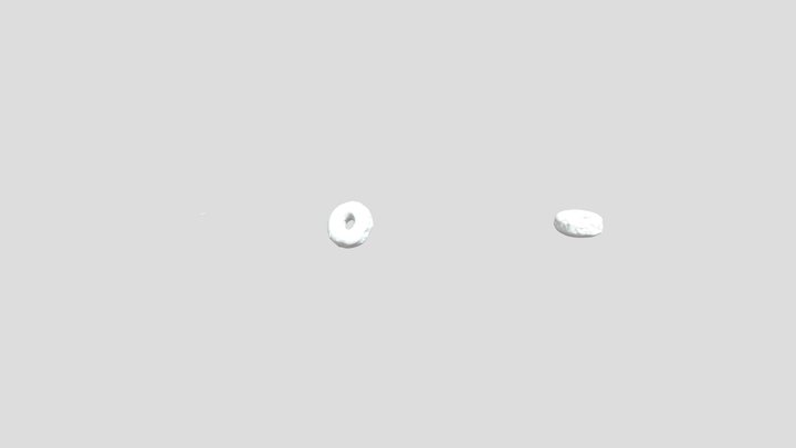 ENapier Designs:  Blender Tutorial Donut 3D Model