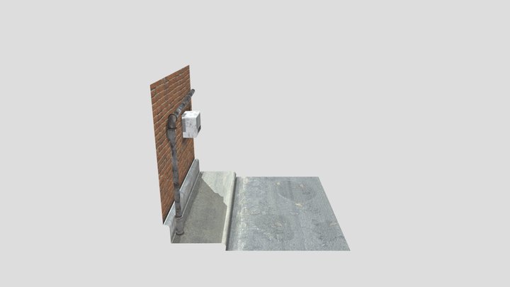 Street Alley 3D Model
