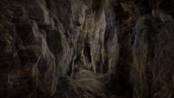 la caverne de Saint-Léonard, Montréal, Canada 3D Model