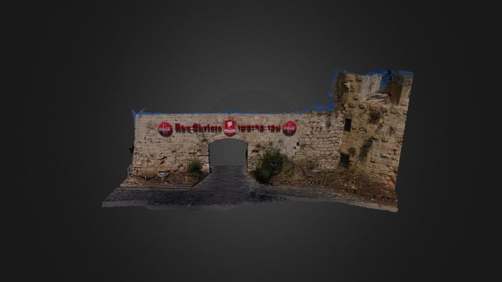 Sea Gate of Old Acre 3D Model