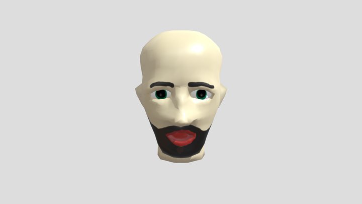 new head face 3D Model