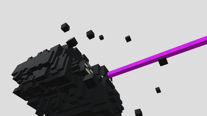Wither storm before destroyer stage (new) 3D Model
