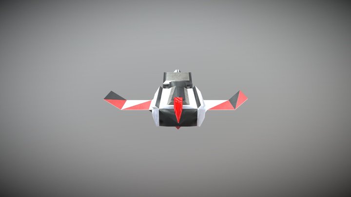 Spaceship Model NEW 3D Model