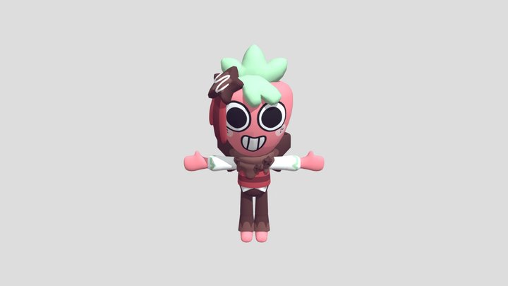 Chocoberry sprout 3D Model