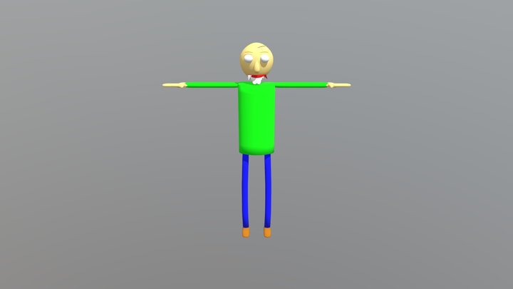 Baldi-fbx 3D Model