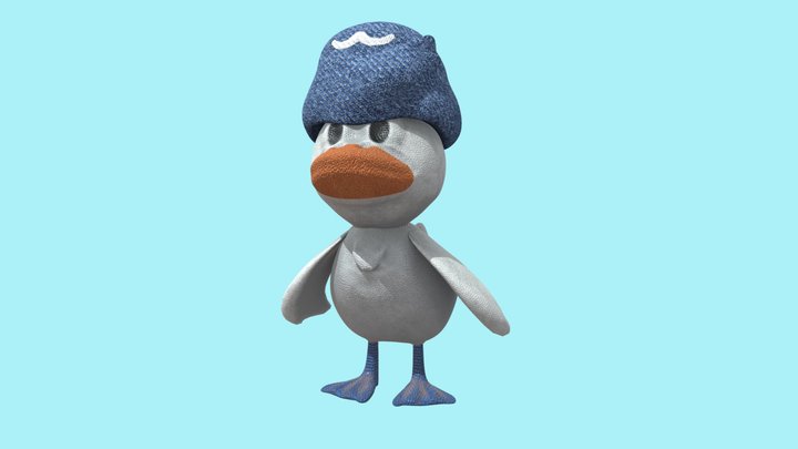 Quaxly - Pokemon 3D Model